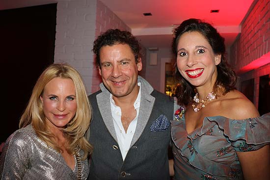 Sonja Kiefer, Andreas Meister, Lola Paltinger @ "Munich Connexxxons & Connections PR X-Mas Cocktail 2017" (©Foto: Martin Schmitz)